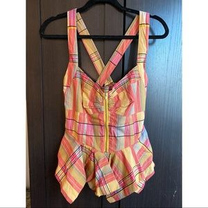 Anthropologie brand, Peplum top! Zip front closure